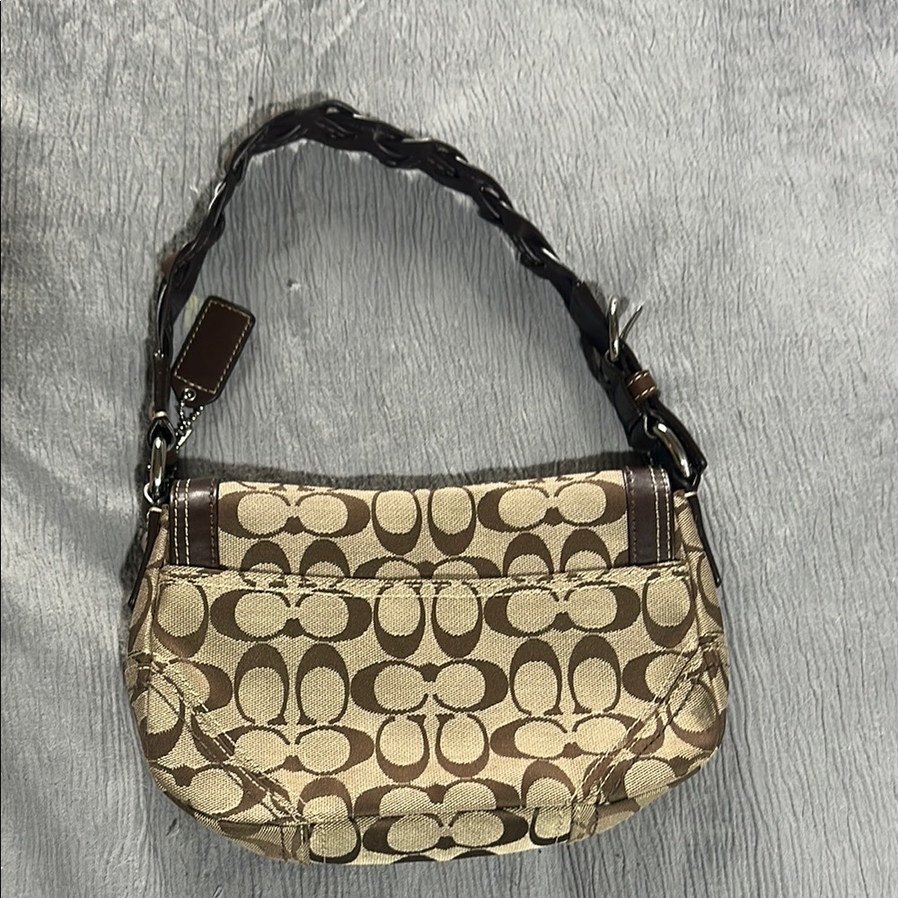 Coach Brown and Tan Women's Bag - Picture 2 of 3